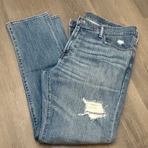 Abercrombie & Fitch Men's Slim Jeans - Light Blue